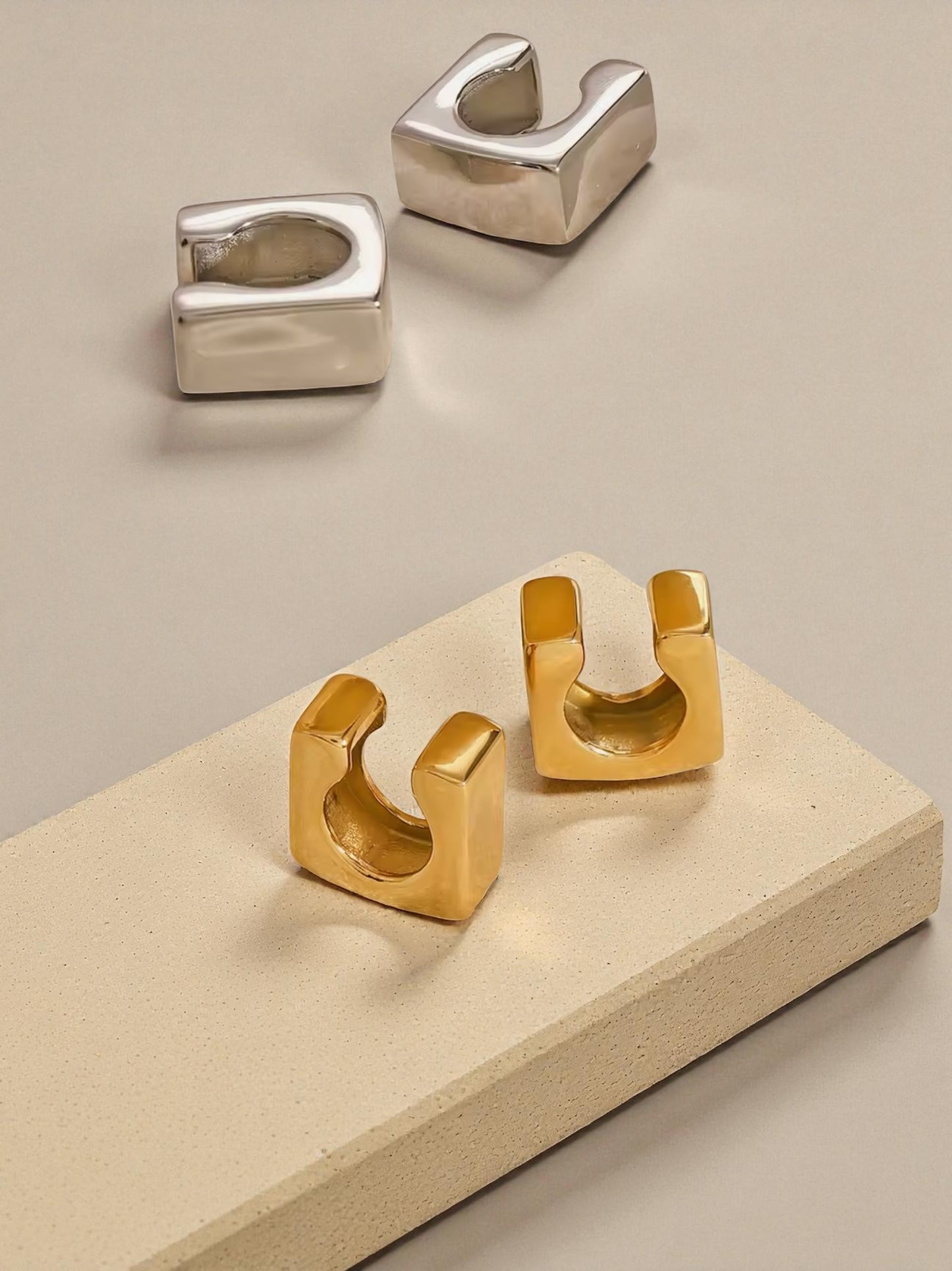 Geo Cuff Earring