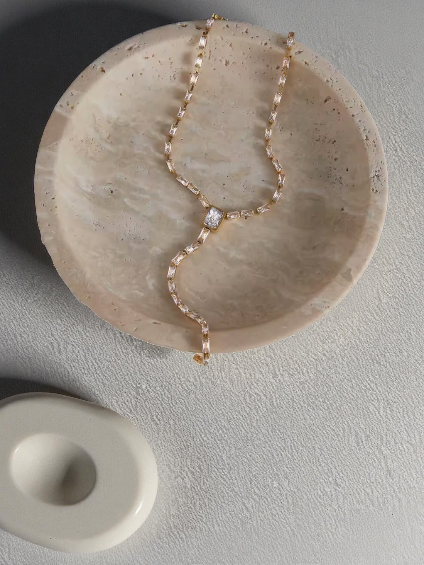 Cristalia Y Necklace