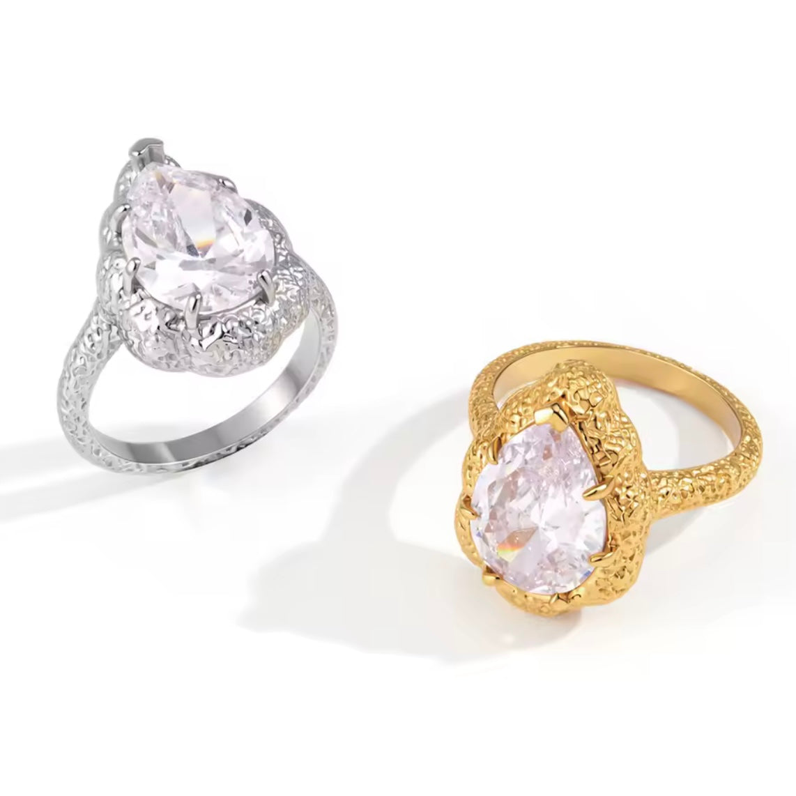 Aqua Drop Ring