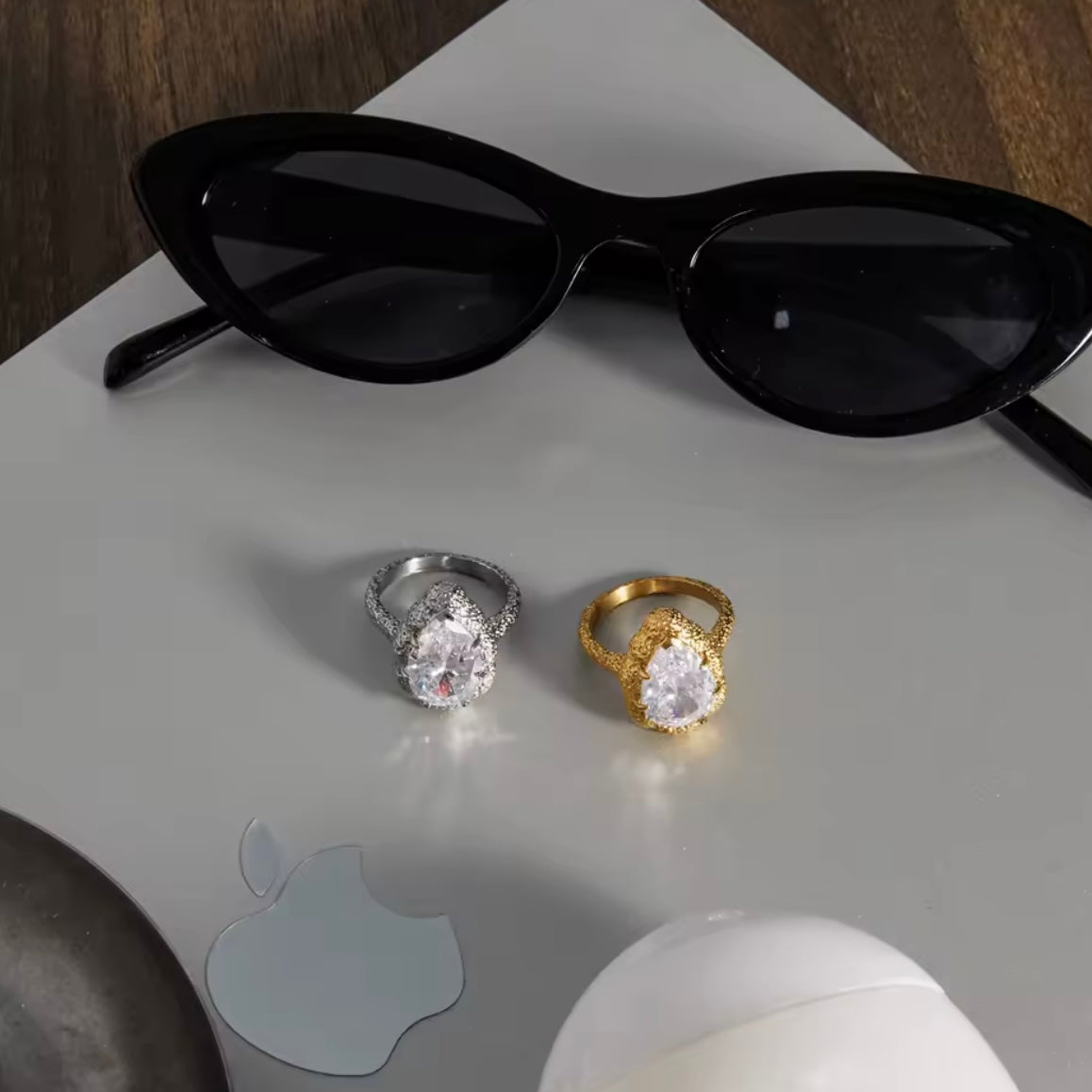 Aqua Drop Ring