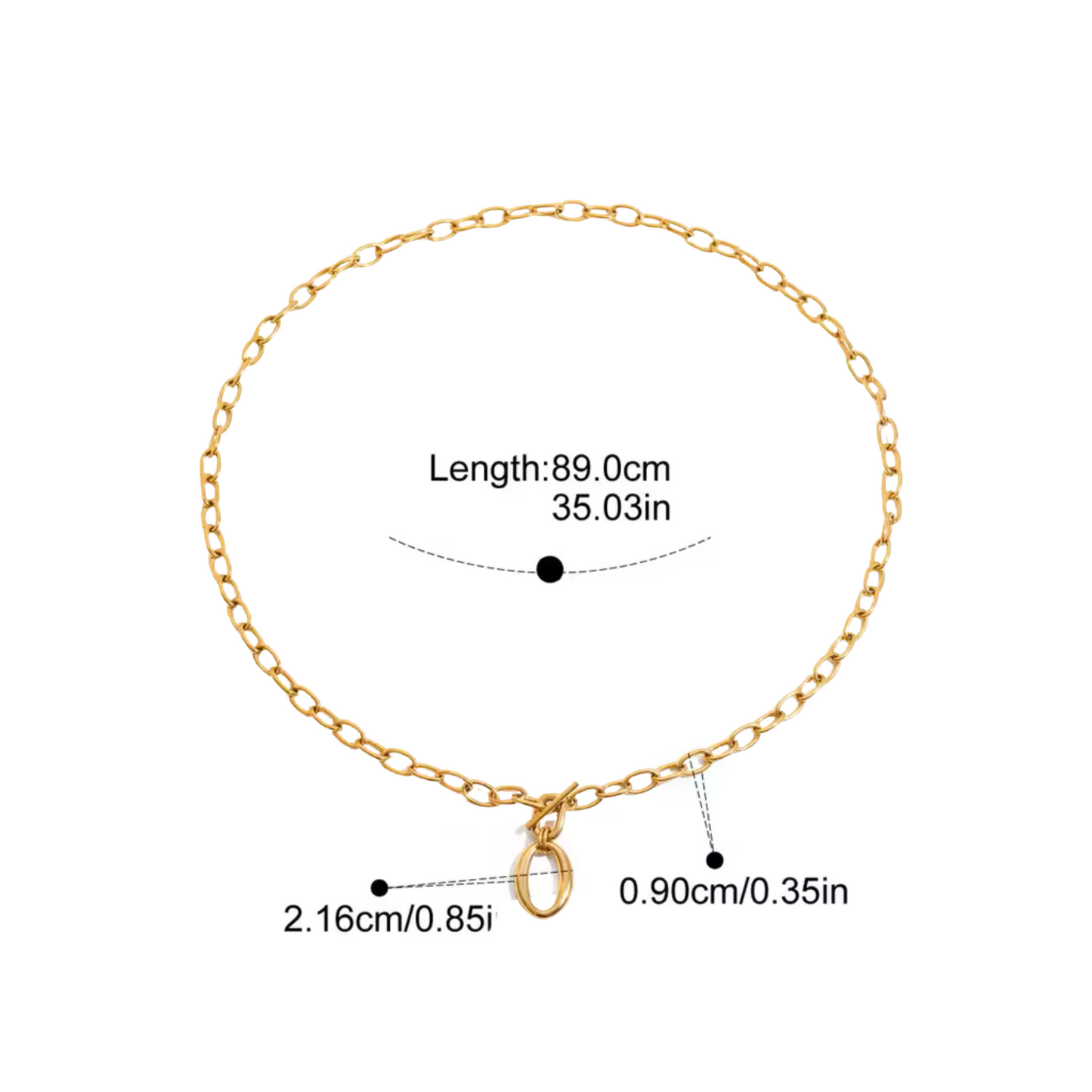 Halo Chain Necklace