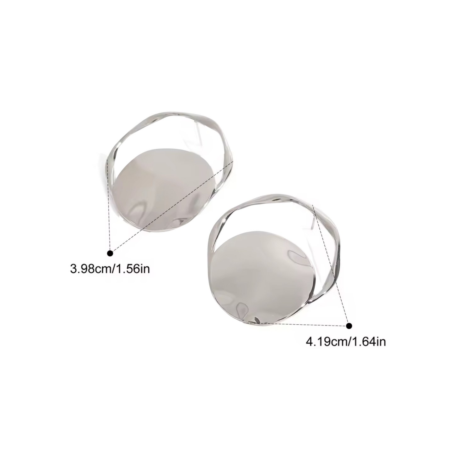 Two Moons Earring