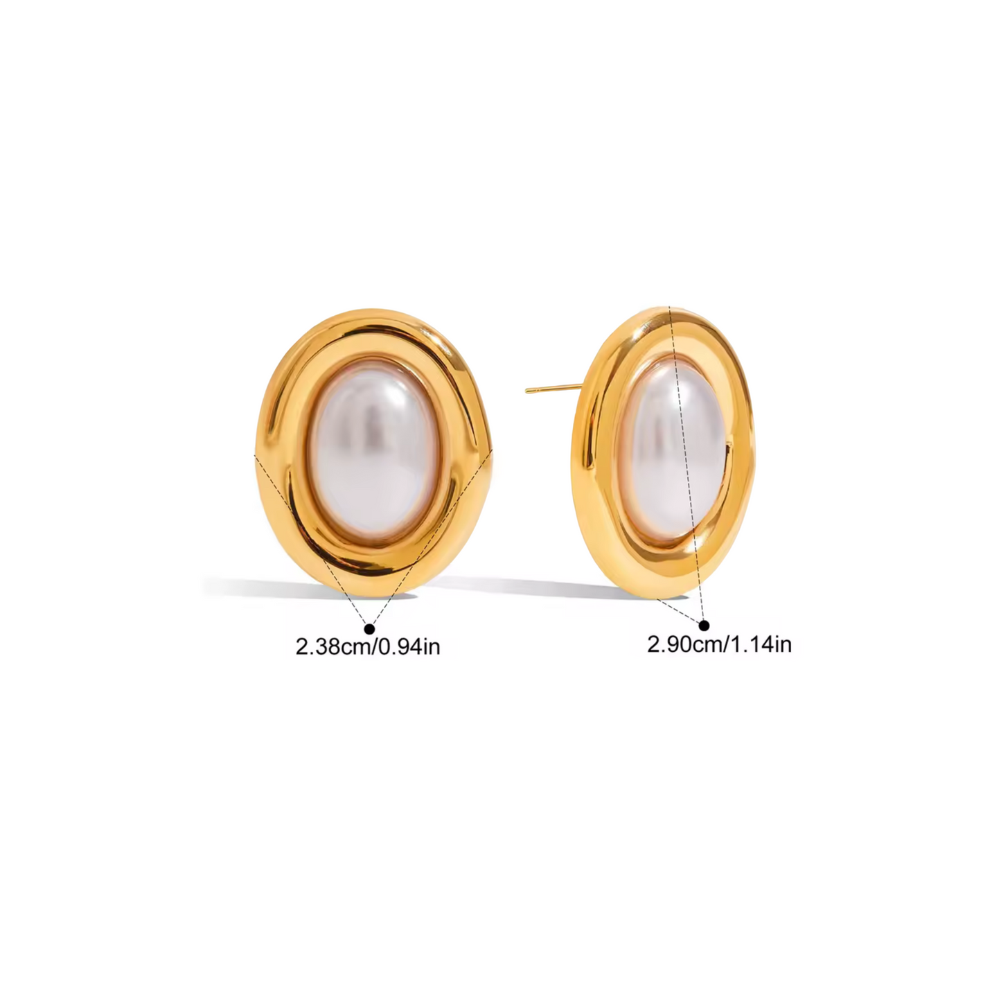 Oyster Pearl Earrings